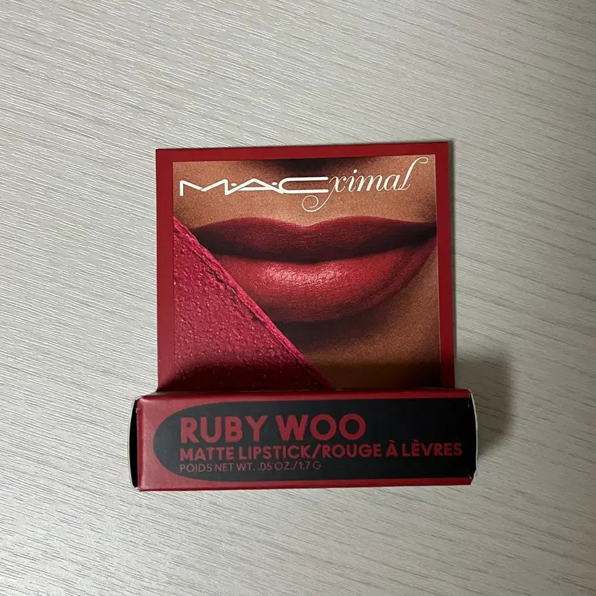 [BUNJANG] MAC Ruby Woo Matte Mini Lipstick / 새상품) MAC RUBY WOO 맥 루비우 매트 미니 립스틱 판매