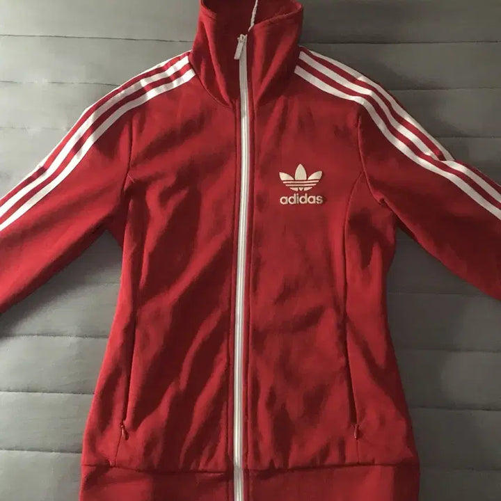 [BUNJANG] Adidas Track Top Red (Size 100) / 아디다스 트렉탑 레드