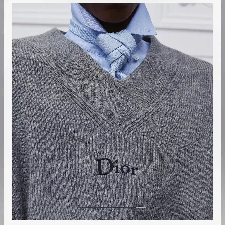 [BUNJANG] Dior Embroidered Sweater by Jonathan Anderson / [M]디올 자수 스웨터, 오버사이즈 핏 by 조나단앤더슨