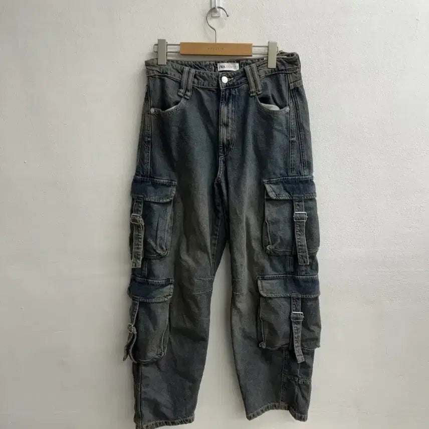 [SOLD OUT] 자라 Y2K 유틸리티 카고 팬츠 (38)