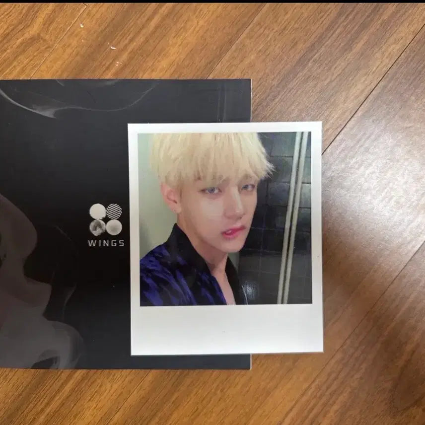 방탄소년단 Wings 앨범 + 뷔 포토카드