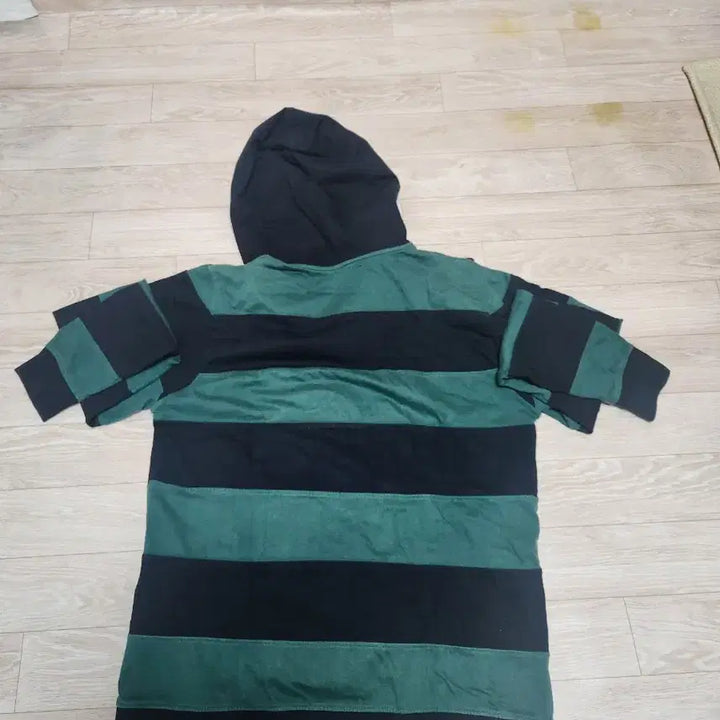 [BUNJANG] Stussy Striped Hoodie / 스투시후드티