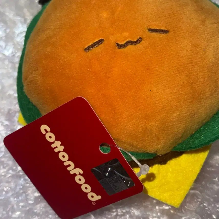 [BUNJANG] Cotton Food Hamburger Keyring / 코튼푸드 햄버거 키링 가방 고리 10cm