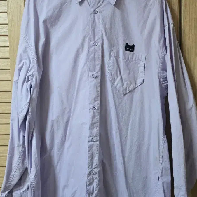 [BUNJANG] Songzio Zzero Lavender Shirt M / 송지오 지제로 라벤더 셔츠 M(오버핏)