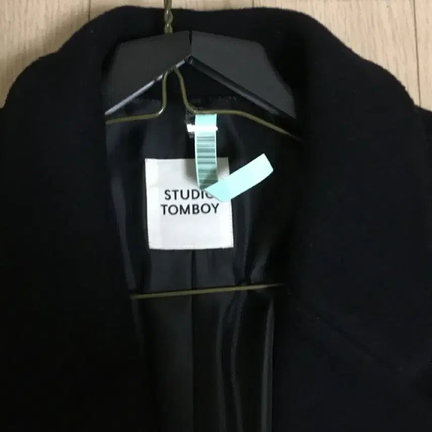 [BUNJANG] STUDIO TOMBOY Navy Long Coat / STUDIO TOMBOY 네이비 롱코트