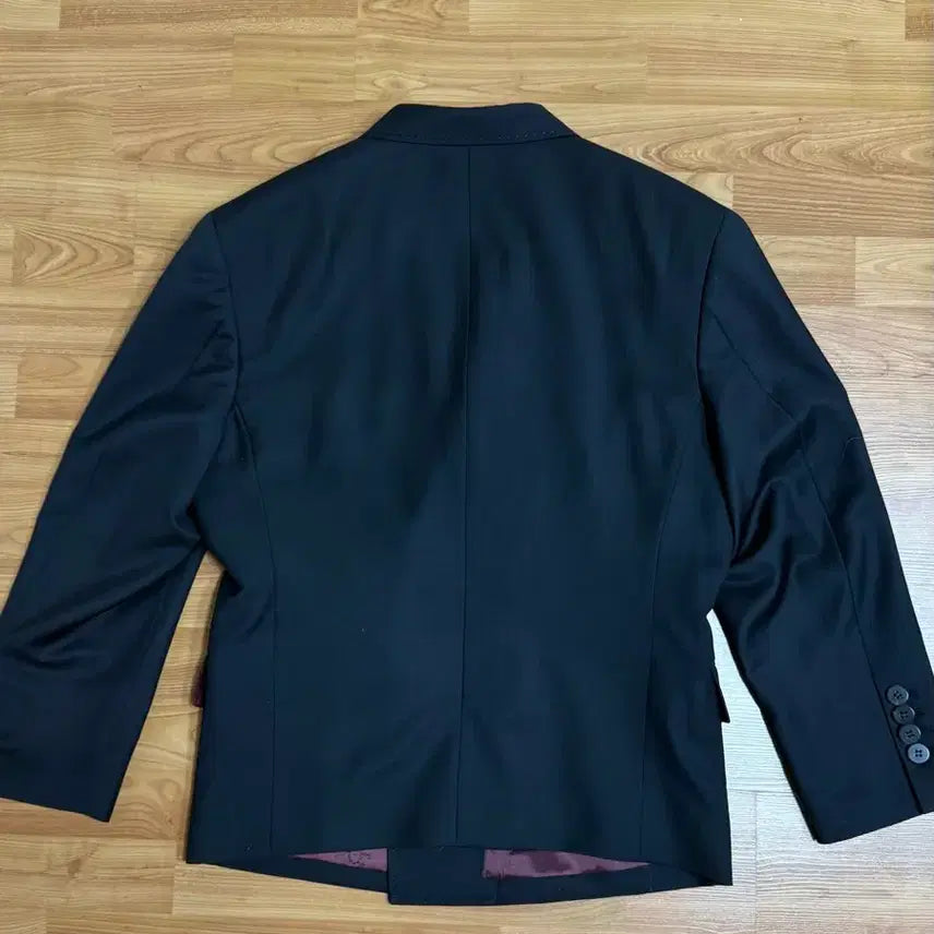 [BUNJANG] Double Breasted Suit Set (Black, New, Full Package) / 남자 더블 브레스트 양복 수트 상하의 정장 세트 블랙 (새것) (풀구성품