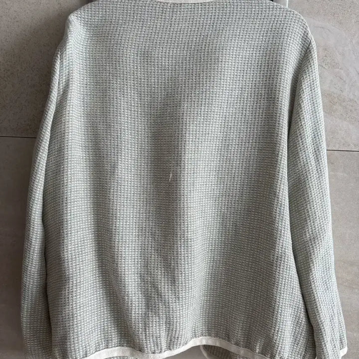 [BUNJANG] Linen Waffle Knit Cardigan / 린넨 와플 조직 가디건