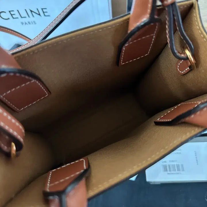 [BUNJANG] Celine Triomphe Cabas Mini Tan / [A/20년] 셀린느 트리옹프 카바스 미니 탄 194372BZK 04LU