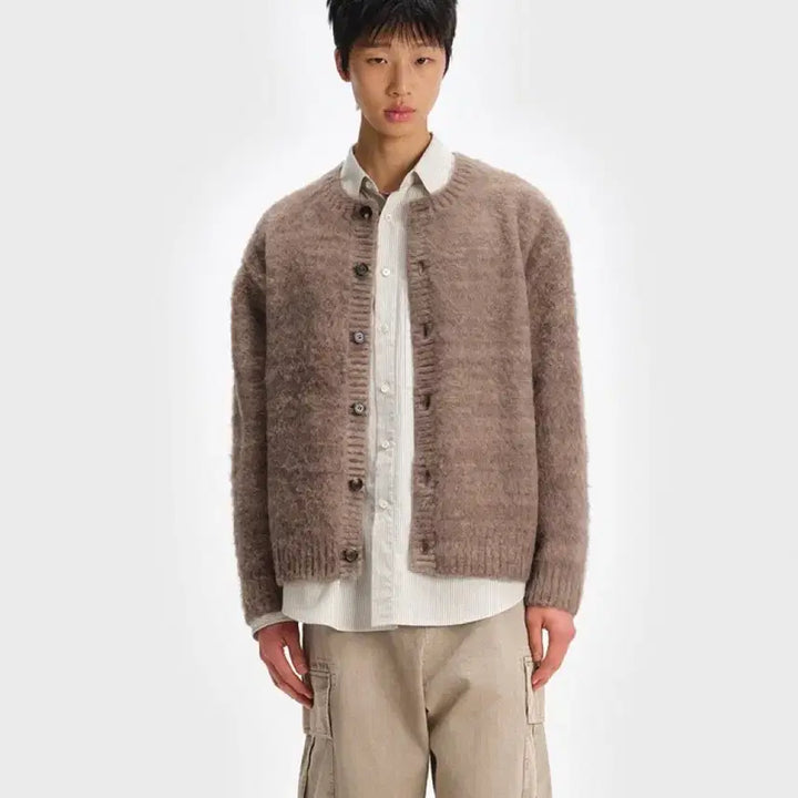 [BUNJANG] Vellie Brushed Tom Cardigan / [95] 벨리에 브러쉬드 탐 가디건