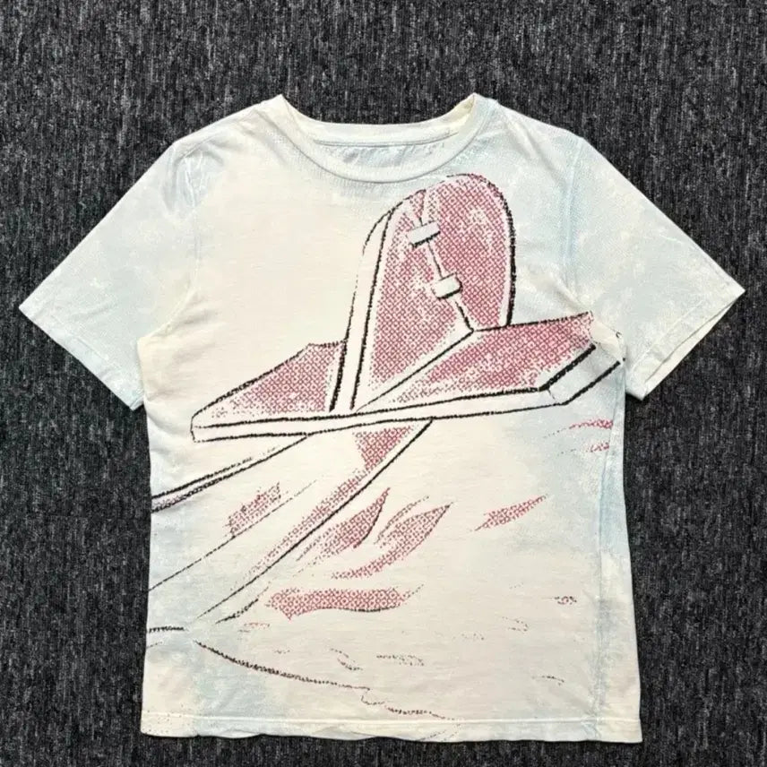 [BUNJANG] MM6 FLY Print Shirt / 메종 마르지엘라 MM6 FLY 프린트 셔츠  정품  L 가격내림