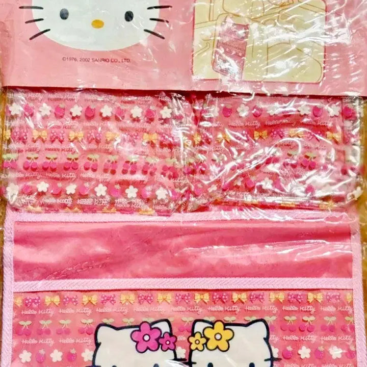 [BUNJANG] Kitty Wall Pocket Organizer Set / 키티 월포켓, 키티 벽걸이 수납함, 키티 파우치