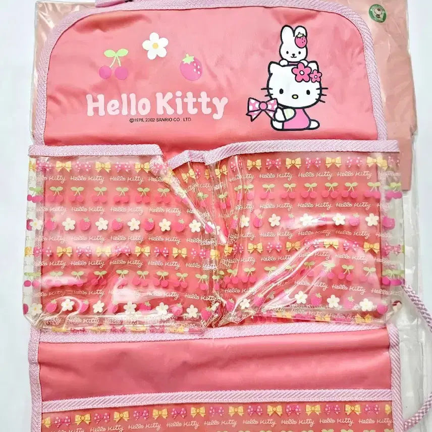 [BUNJANG] Kitty Wall Pocket Organizer Set / 키티 월포켓, 키티 벽걸이 수납함, 키티 파우치