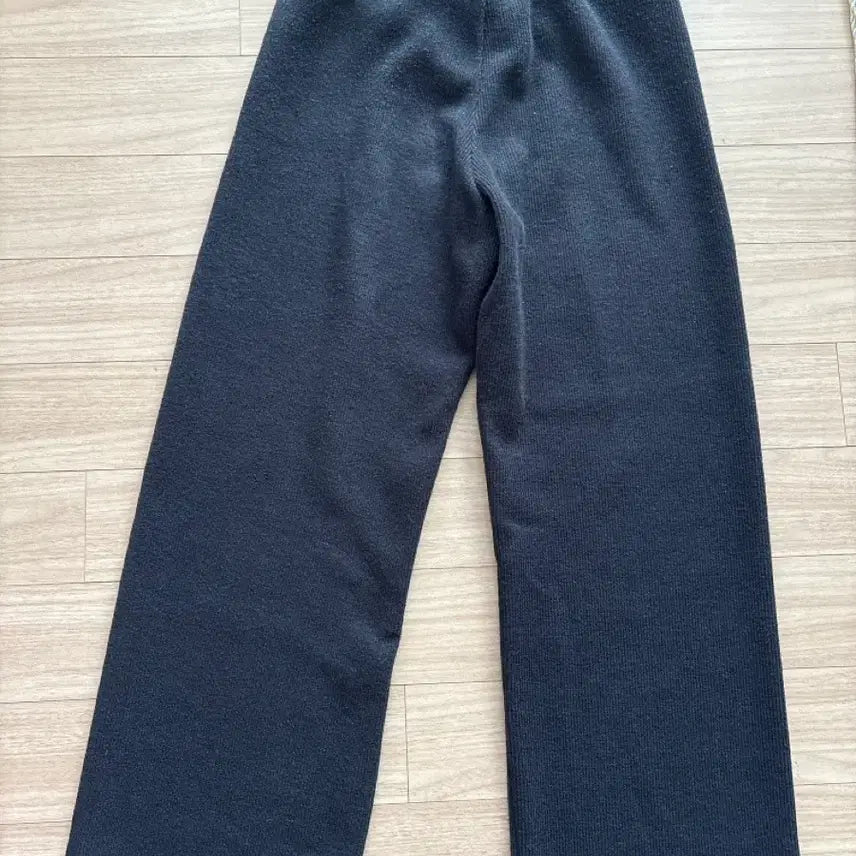 [BUNJANG] Black Knit Pants / 니트 팬츠