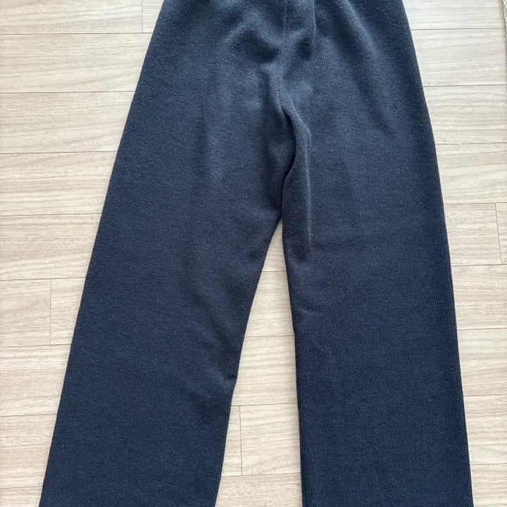 [BUNJANG] Black Knit Pants / 니트 팬츠