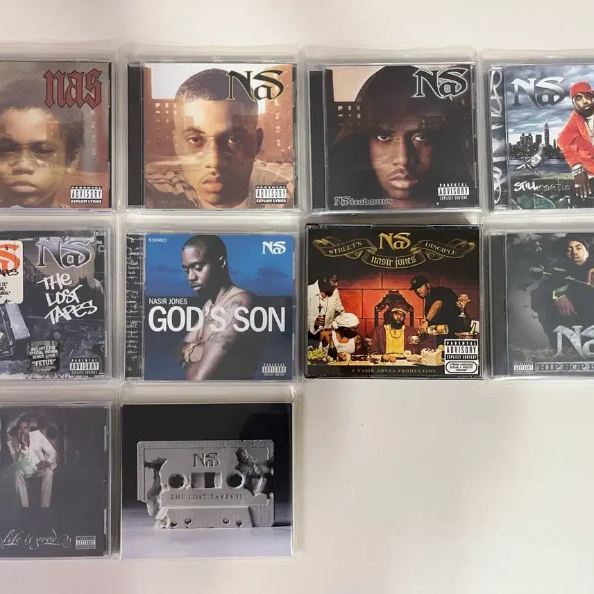 [BUNJANG] Nas CD Album Bundle Set / 외힙 Nas CD 미국반 일괄