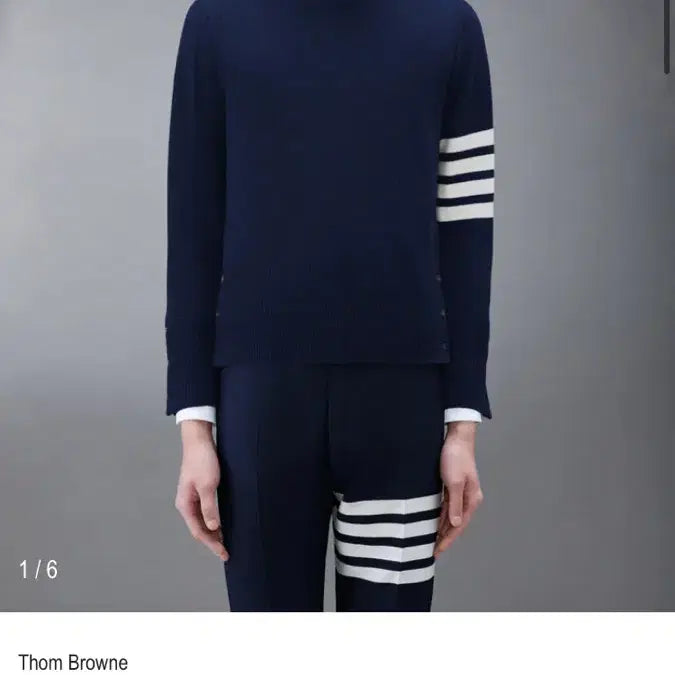 [BUNJANG] Thom Browne Cashmere Knit Sweater / 톰브라운 캐시미어 니트 4사이즈