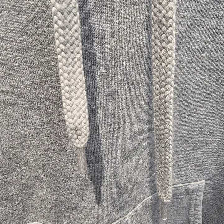 [BUNJANG] Balenciaga Small Logo Hoodie Gray (L) / (L) 발렌시아가 스몰로고 후드티 그레이