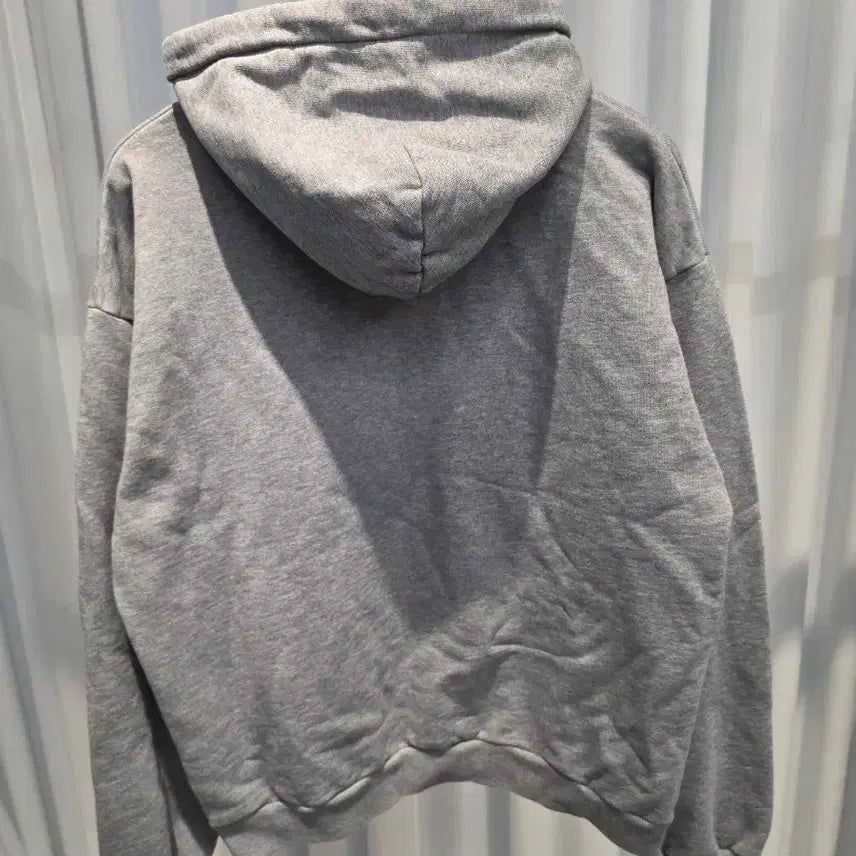 [BUNJANG] Balenciaga Small Logo Hoodie Gray (L) / (L) 발렌시아가 스몰로고 후드티 그레이