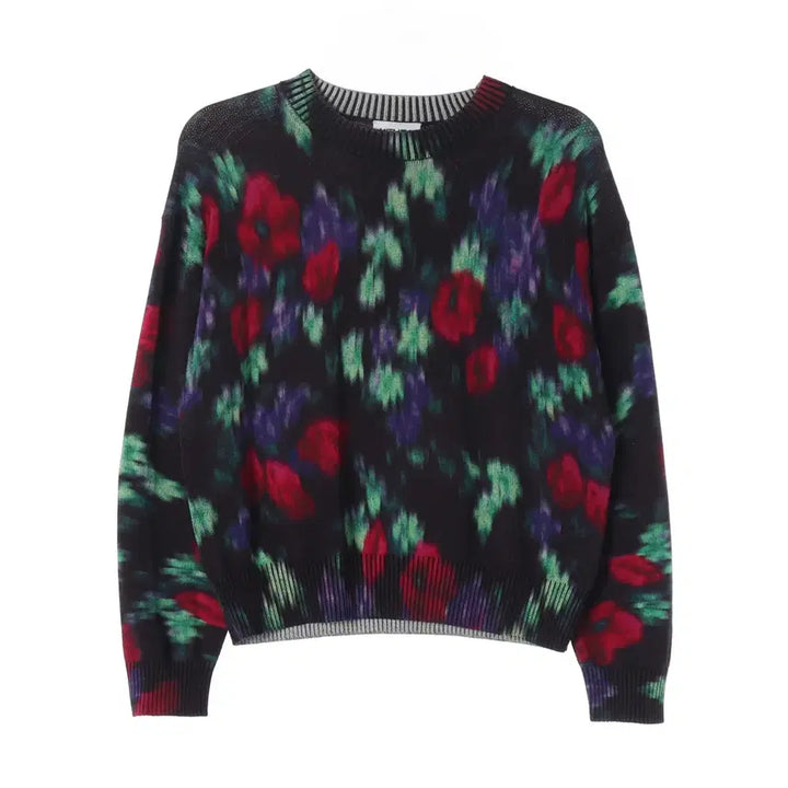 [BUNJANG] KENZO Floral Pattern Knit Sweater Set / 겐조 KENZO 22SS 플로럴 패턴 니트 스웨터 셋업