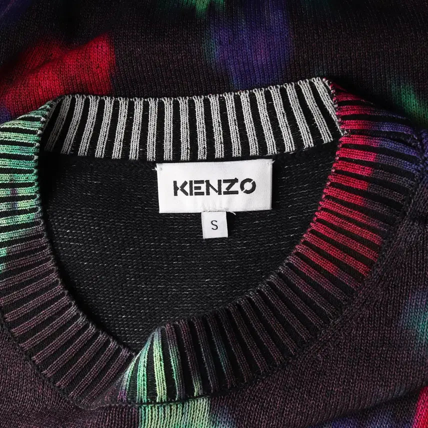 [BUNJANG] KENZO Floral Pattern Knit Sweater Set / 겐조 KENZO 22SS 플로럴 패턴 니트 스웨터 셋업