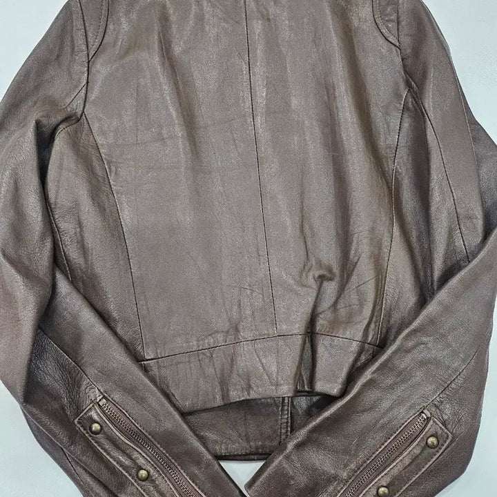 [BUNJANG] SANDRO Vintage Lambskin Leather Jacket / SANDRO 산드로 빈티지 양가죽 자켓