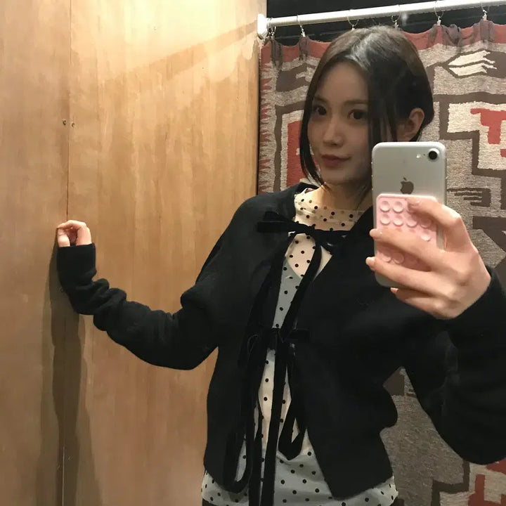 [BUNJANG] Rhodolirion Boiled Wool Knit Cardigan / Rhodolirion Boiled Wool Knit Cardigan