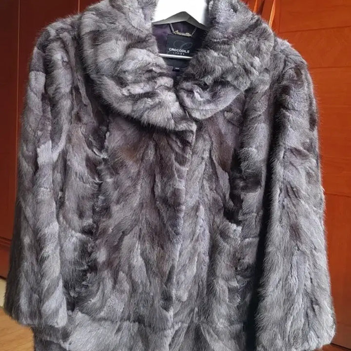 [BUNJANG] Crocodile Lady Mink Coat / 크로커다일레이디 밍크