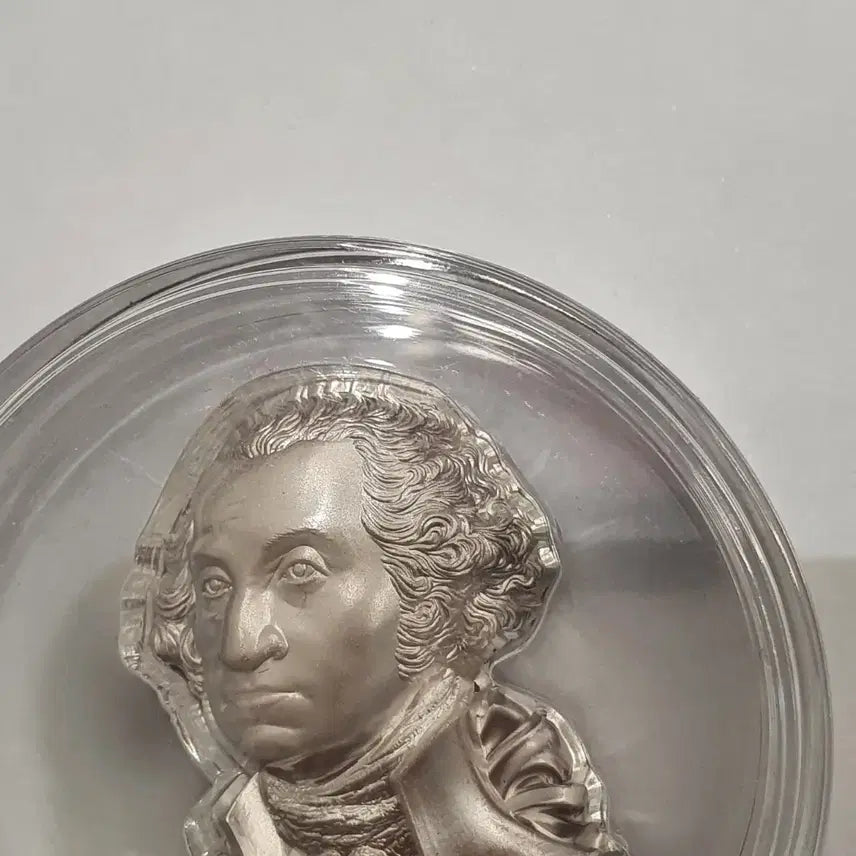 [BUNJANG] Fiji George Washington 1oz Silver Coin / 1온스 입체 은화 2021 피지 조지 워싱턴 초고부조 999개한정 실버바