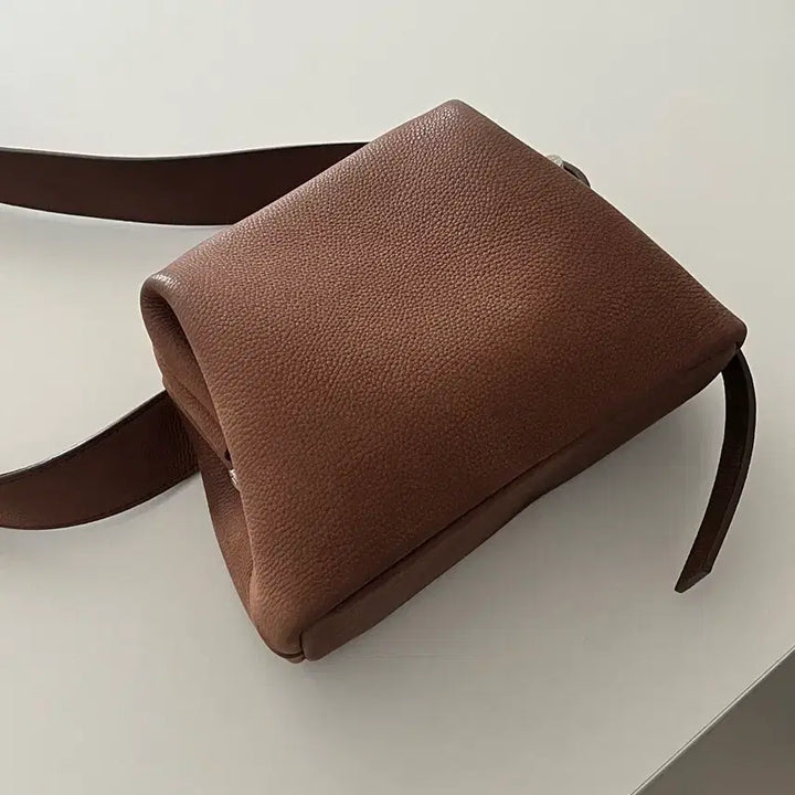[BUNJANG] OSOÏ Mini Brot Nubuck Brown Bag / 오소이 미니브로트 누벅 브라운