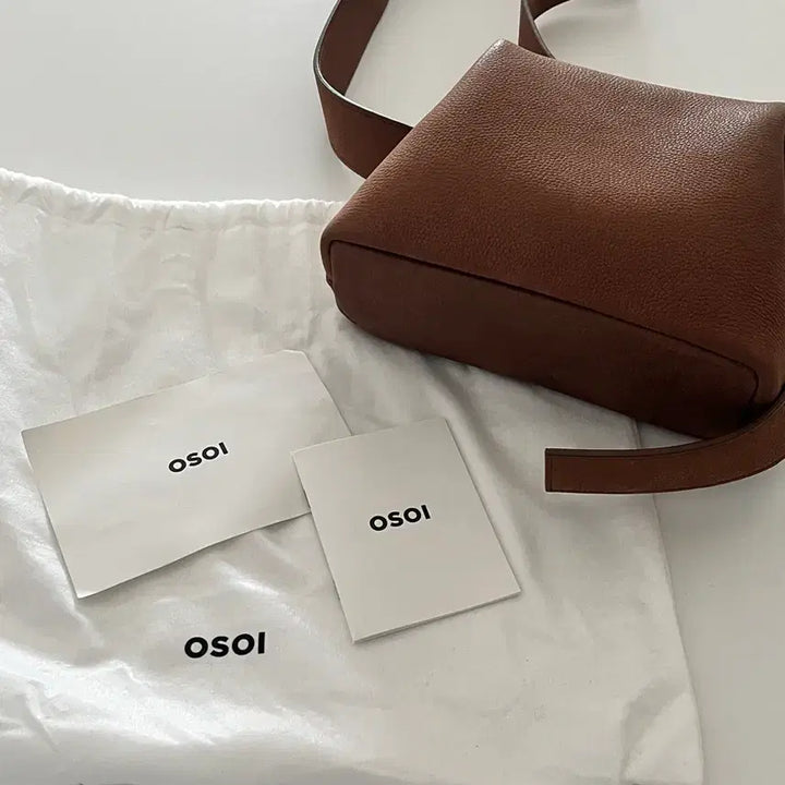 [BUNJANG] OSOÏ Mini Brot Nubuck Brown Bag / 오소이 미니브로트 누벅 브라운