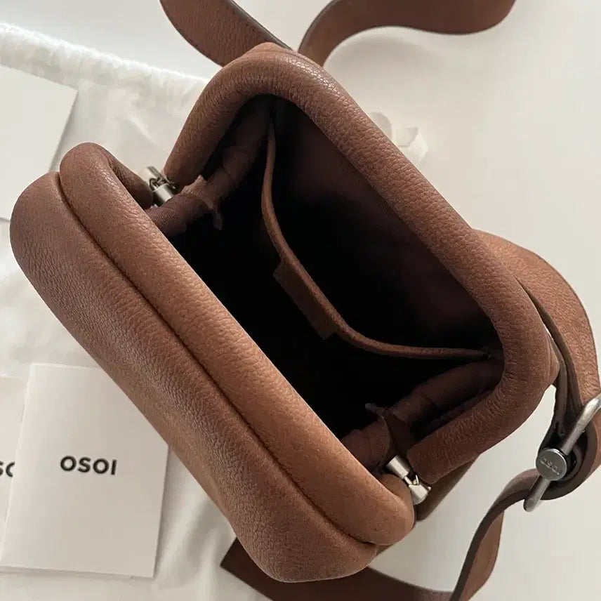 [BUNJANG] OSOÏ Mini Brot Nubuck Brown Bag / 오소이 미니브로트 누벅 브라운