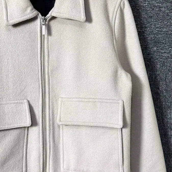 [BUNJANG] The Unold Crop Jacket Ivory / The Unold 크롭 모 자켓 아이보리