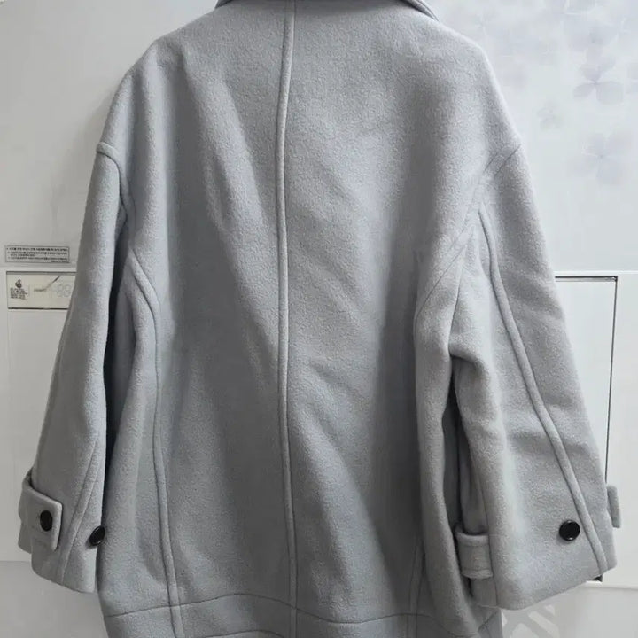[SOLD OUT] (새상품)루에브르 캐시미어 블렌디드 하이넥 하프 코트