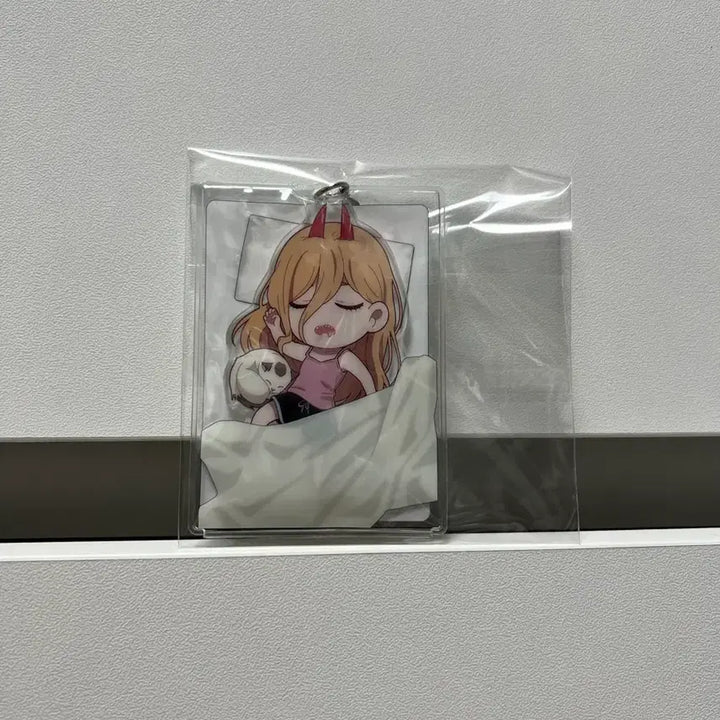 [SOLD OUT] 체인소맨 (파워) 아크릴 스트랩 키링 잘자요