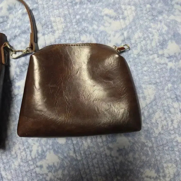 [BUNJANG] Hobo Bag / Shoulder Bag Set / 블랙 호보백 / 브라운 숄더백세트 2개일괄가