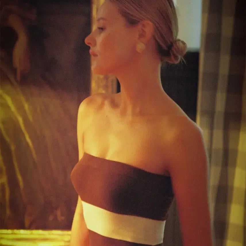 [BUNJANG] POSSE Strapless Dress XS / 포제 POSSE 스트랩리스 드레스 XS