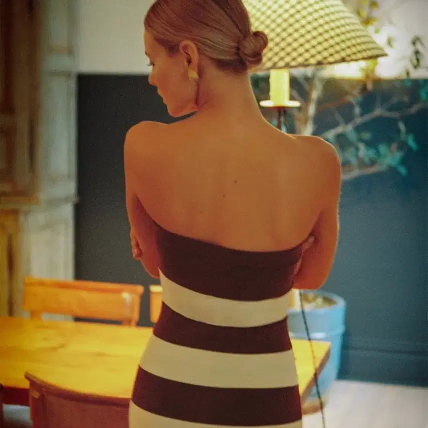 [BUNJANG] POSSE Strapless Dress XS / 포제 POSSE 스트랩리스 드레스 XS