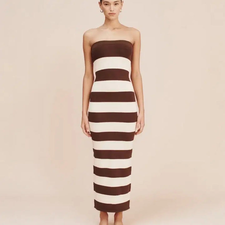 [BUNJANG] POSSE Strapless Dress XS / 포제 POSSE 스트랩리스 드레스 XS