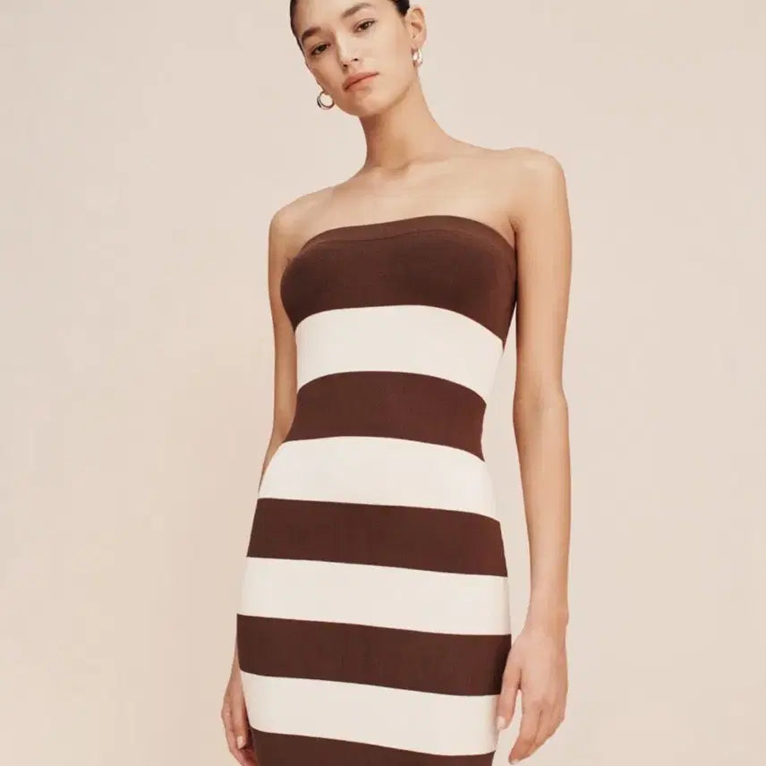 [BUNJANG] POSSE Strapless Dress XS / 포제 POSSE 스트랩리스 드레스 XS