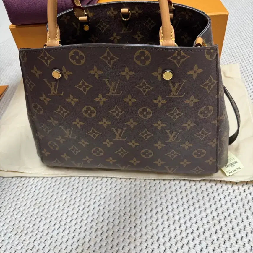 [BUNJANG] Louis Vuitton Montaigne MM Full Package / 루이비통 몽테뉴 MM 풀박스