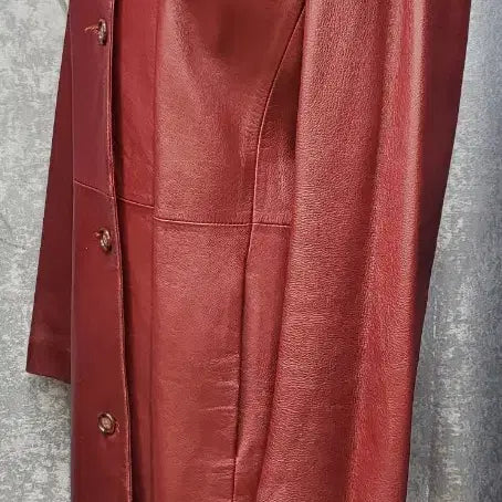 [BUNJANG] Marjo Women's Lambskin Long Jacket (Size 66) / 마르조 여성 양가죽 롱자켓 66