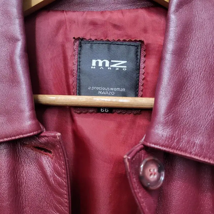 [BUNJANG] Marjo Women's Lambskin Long Jacket (Size 66) / 마르조 여성 양가죽 롱자켓 66