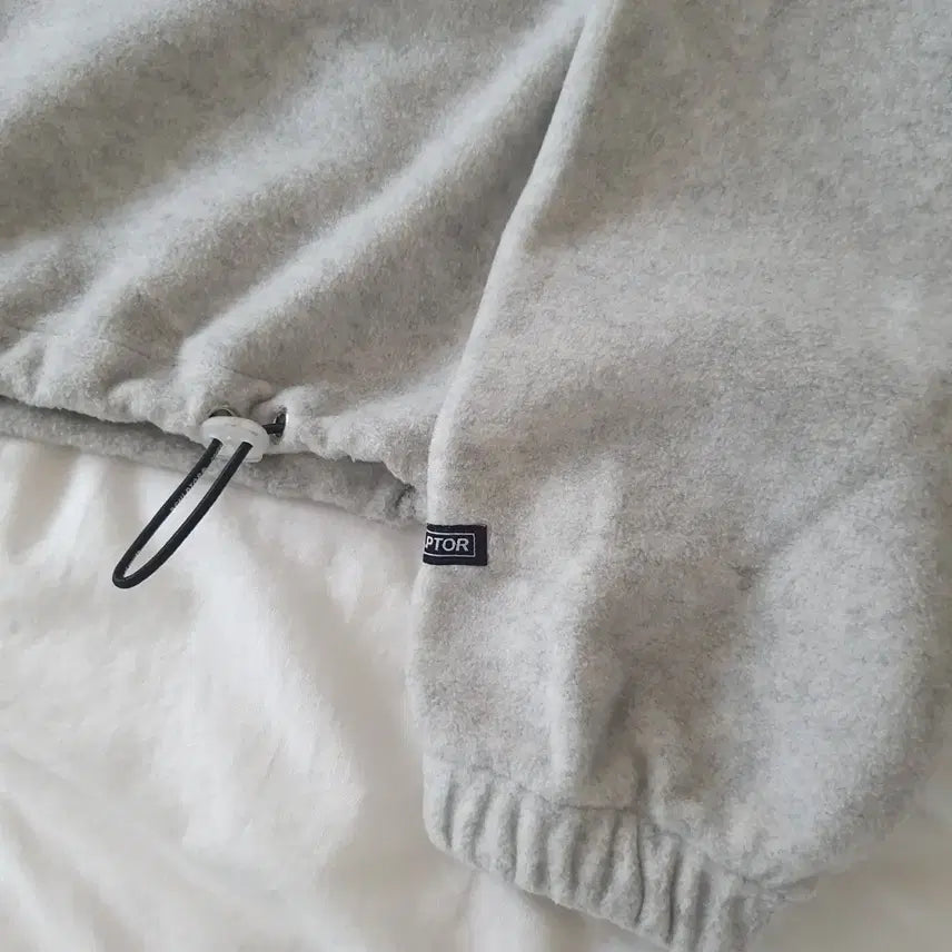 [BUNJANG] SCULPTOR Gray Cropped Hoodie / SCULPTOR 스컬프터 회색 후드티