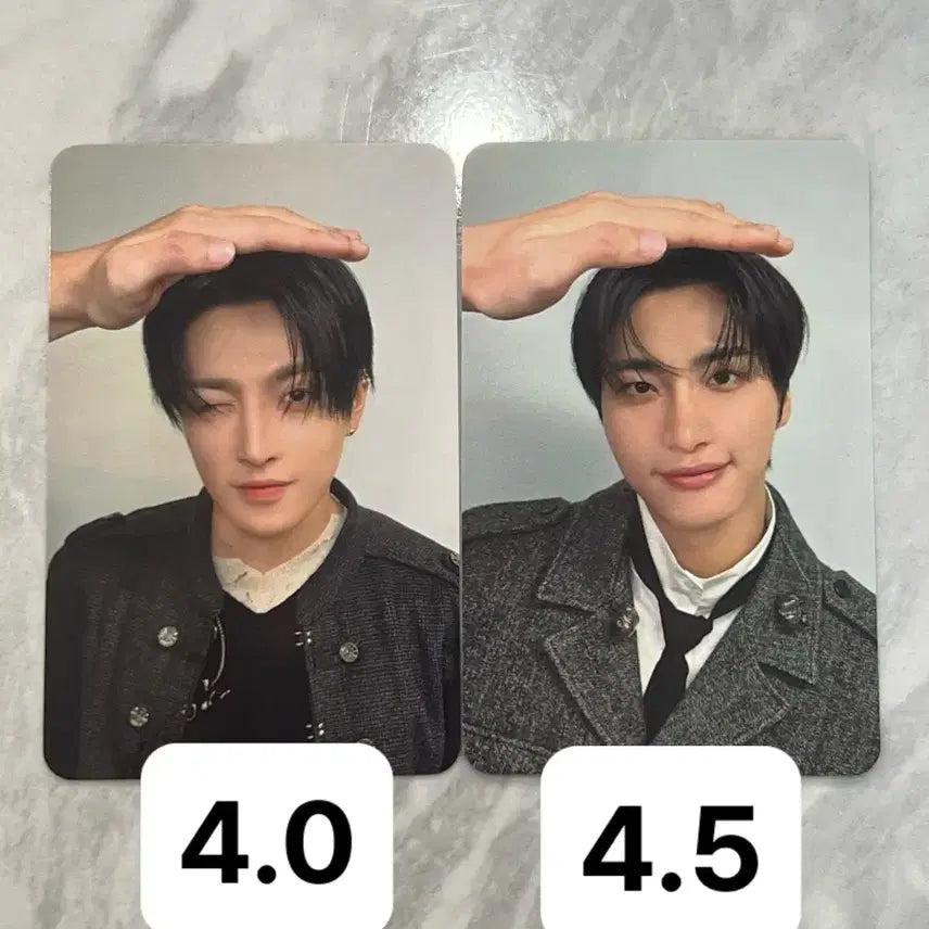 에이티즈 아드레날린 팝업 홍중 성화 포토카드 특전 포카 특포