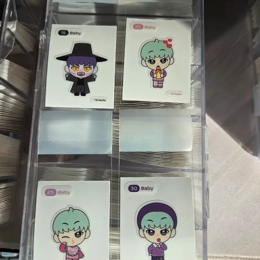 [BUNJANG] K-Pop Demon Hunters Baby Sticker / 케데헌 팝업 띠부실 베이비