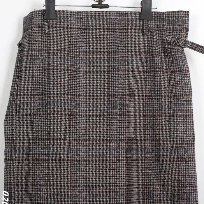 [BUNJANG] Eight Seconds Check Pattern Long Skirt Women&
