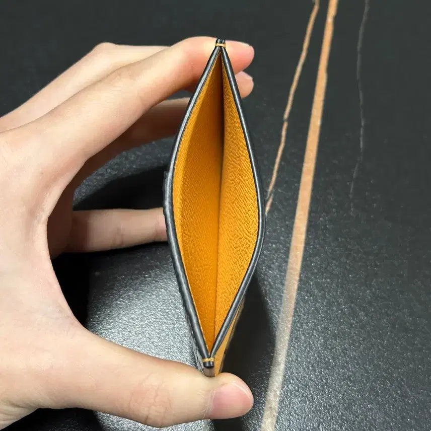 [BUNJANG] Infinito Real Crocodile Leather Card Wallet / 인피니토 리얼 악어가죽 카드지갑 새상품 미사용