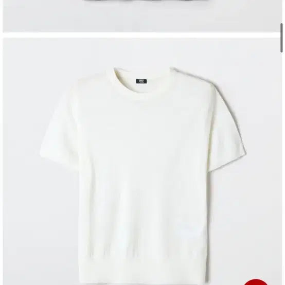 [BUNJANG] Spao Merino Wool Short-Sleeve Knit Ivory Small / <새상품> 스파오 메리노울 반팔 니트 아이보리 스몰사이즈 판매합니다