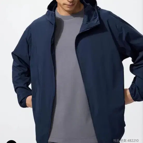 [BUNJANG] Pocketable UV Protection Parka S / 포켓터블UV PROTECTION파카 바람막이 S