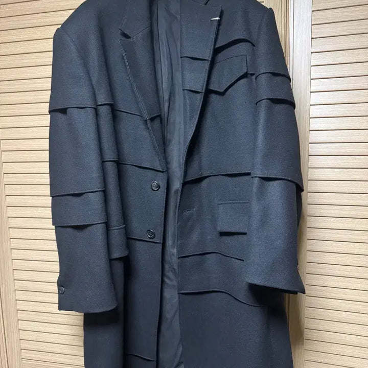 [SOLD OUT] [48] 송지오 24FW 쇼피스 플레이트 코트 이민호씨 착용
